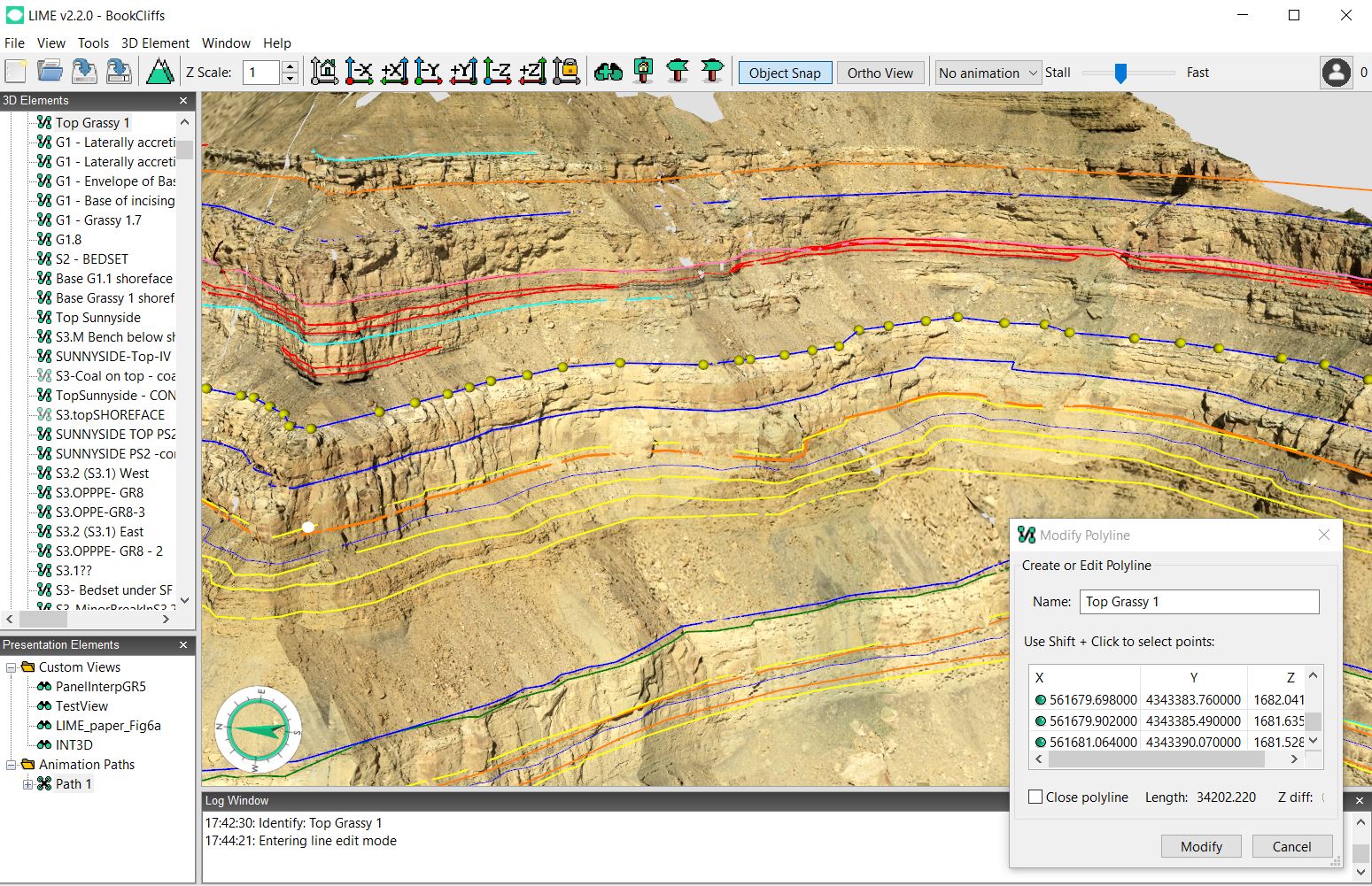 Digitising, mapping, interpretation
